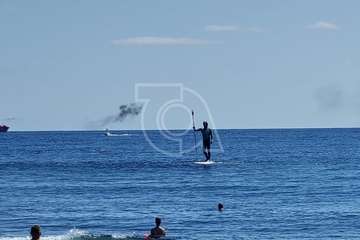 El vertido de fuel toca la costa de Telde/TA.
