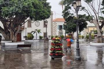 Telde se humedece con las primeras lluvias otoñales/Jesús Ruiz Mesa y Antonio Alí.