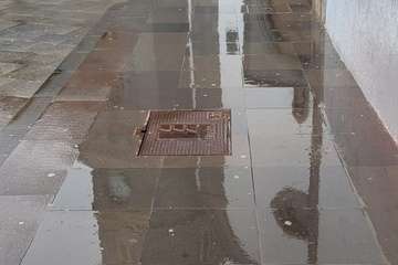 Telde se humedece con las primeras lluvias otoñales/Jesús Ruiz Mesa y Antonio Alí.