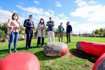 Telde pone en valor el renovado espacio del parque de San Juan en honor a Sanmao/TA.