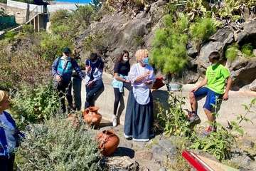 Nueva ruta senderista de Turcón por el Corredor Paisajístico de Telde/TA.