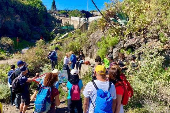Nueva ruta senderista de Turcón por el Corredor Paisajístico de Telde/TA.