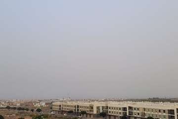 La calima entra con fuerza y reduce la visibilidad en Telde/Antonio Rico, Jesús Ruiz Mesa y TA.