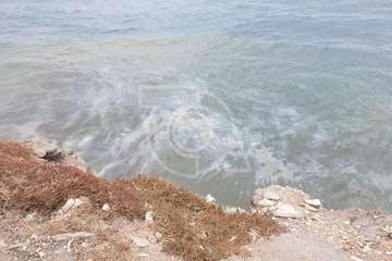 Vertido de combustible en la costa norte de Telde/TA.