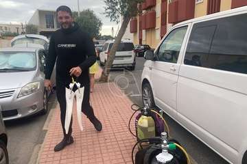 Las aguas de Taliarte, punto de arranque del VII FotoSub Costa de Telde/TA.