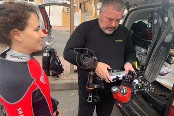 Las aguas de Taliarte, punto de arranque del VII FotoSub Costa de Telde/TA.