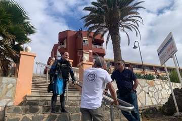 Las aguas de Taliarte, punto de arranque del VII FotoSub Costa de Telde/TA.