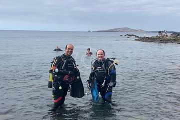 Las aguas de Taliarte, punto de arranque del VII FotoSub Costa de Telde/TA.