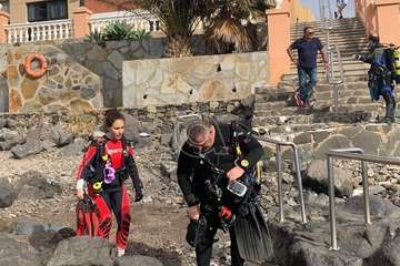 Las aguas de Taliarte, punto de arranque del VII FotoSub Costa de Telde/TA.