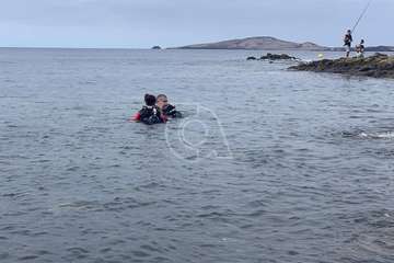 Las aguas de Taliarte, punto de arranque del VII FotoSub Costa de Telde/TA.