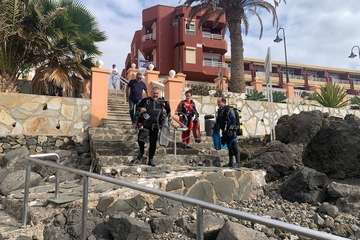 Las aguas de Taliarte, punto de arranque del VII FotoSub Costa de Telde/TA.