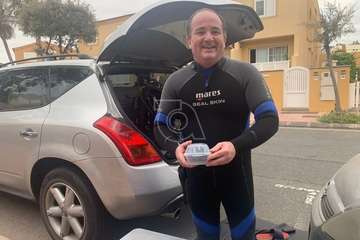 Las aguas de Taliarte, punto de arranque del VII FotoSub Costa de Telde/TA.