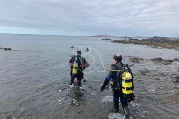 Las aguas de Taliarte, punto de arranque del VII FotoSub Costa de Telde/TA.