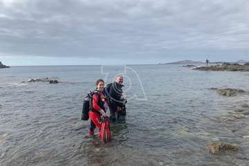 Las aguas de Taliarte, punto de arranque del VII FotoSub Costa de Telde/TA.