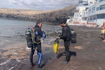 El VII FotoSub Costa de Telde se sumerge en las aguas cristalinas de Tufia/TA.