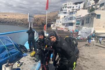 El VII FotoSub Costa de Telde se sumerge en las aguas cristalinas de Tufia/TA.