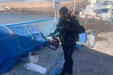 El VII FotoSub Costa de Telde se sumerge en las aguas cristalinas de Tufia/TA.