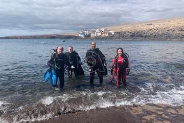 El VII FotoSub Costa de Telde se sumerge en las aguas cristalinas de Tufia/TA.