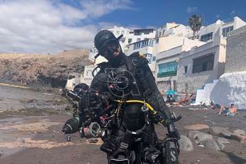 El VII FotoSub Costa de Telde se sumerge en las aguas cristalinas de Tufia/TA.