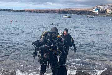 El VII FotoSub Costa de Telde se sumerge en las aguas cristalinas de Tufia/TA.