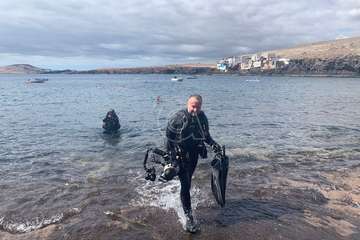 El VII FotoSub Costa de Telde se sumerge en las aguas cristalinas de Tufia/TA.