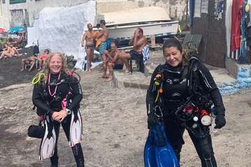El VII FotoSub Costa de Telde se sumerge en las aguas cristalinas de Tufia/TA.