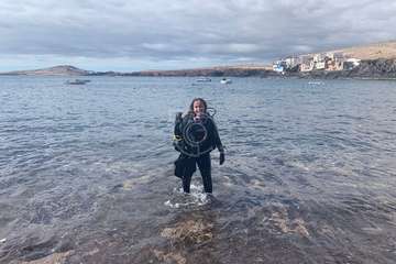 El VII FotoSub Costa de Telde se sumerge en las aguas cristalinas de Tufia/TA.