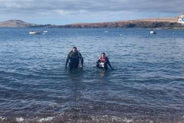 El VII FotoSub Costa de Telde se sumerge en las aguas cristalinas de Tufia/TA.