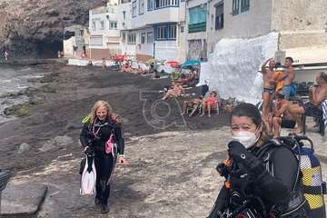 El VII FotoSub Costa de Telde se sumerge en las aguas cristalinas de Tufia/TA.