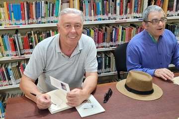 Evento literario solidario en Telde con La Palma/TA y Jesús Ruiz Mesa.