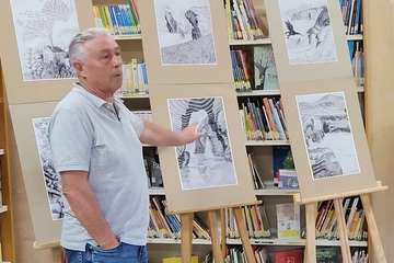 Evento literario solidario en Telde con La Palma/TA y Jesús Ruiz Mesa.