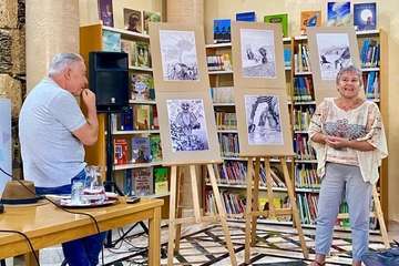 Evento literario solidario en Telde con La Palma/TA y Jesús Ruiz Mesa.