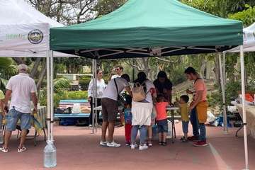 Domingo agroecológico en el parque urbano de San Juan (Telde)/TA.