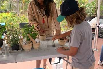 Domingo agroecológico en el parque urbano de San Juan (Telde)/TA.