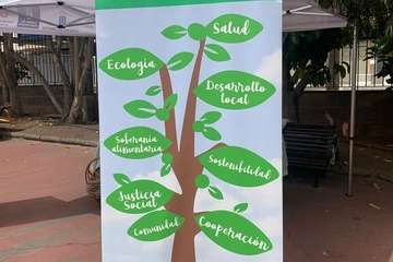 Domingo agroecológico en el parque urbano de San Juan (Telde)/TA.