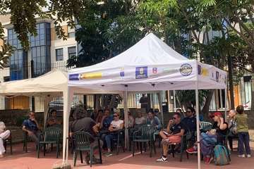 Domingo agroecológico en el parque urbano de San Juan (Telde)/TA.