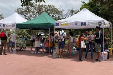 Domingo agroecológico en el parque urbano de San Juan (Telde)/TA.