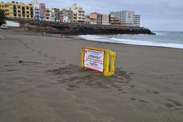 Telde cierra al baño la playa de La Garita por altos niveles de bacterias en el agua/TA.