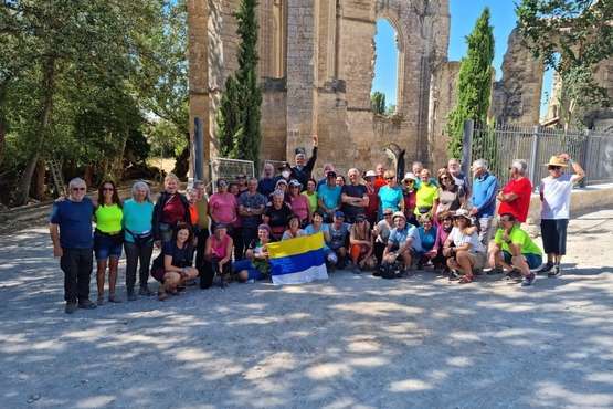 Senderistas de Telde culminan en siete días el tramo de Logroño a Burgos del Camino de Santiago/TA.