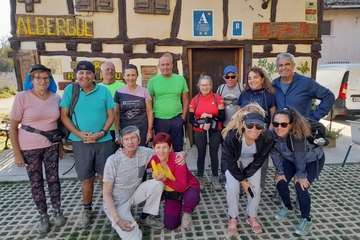 Senderistas de Telde culminan en siete días el tramo de Logroño a Burgos del Camino de Santiago/TA.