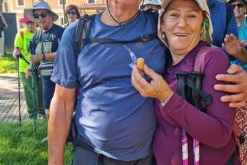 Senderistas de Telde culminan en siete días el tramo de Logroño a Burgos del Camino de Santiago/TA.