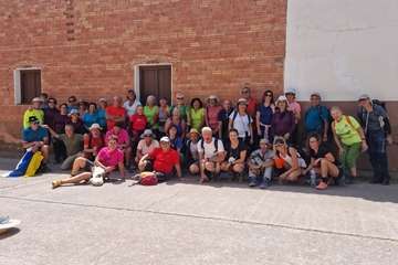 Senderistas de Telde culminan en siete días el tramo de Logroño a Burgos del Camino de Santiago/TA.