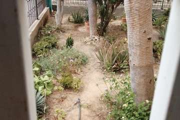 Los jardines comunitarios de Las Remudas se secan/TA.