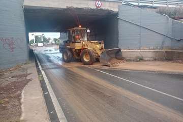  Efectos de la tromba de agua sobre Telde, en imágenes/TA, Jesús Ruiz Mesa y Antonio Alí.