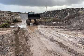  Efectos de la tromba de agua sobre Telde, en imágenes/TA, Jesús Ruiz Mesa y Antonio Alí.