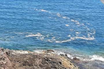 Mancha de suciedad próxima a los riscos de Clavellinas-Salinetas/TA.