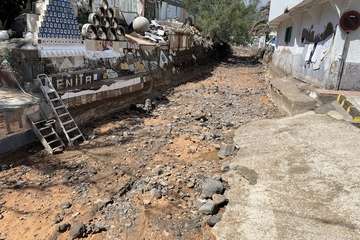 Ciuca corrobora que la tromba de agua de este domingo no ocasionó daños mayores en Telde/TA.