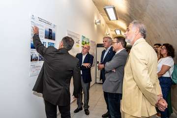 Visita a las instalaciones científicas de la ULPG en la costa de Taliarte-Telde/TA.