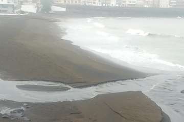 Efectos de las lluvias de la tormenta tropical Hermine en Telde/TA.