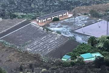 Efectos de las lluvias de la tormenta tropical Hermine en Telde/TA.
